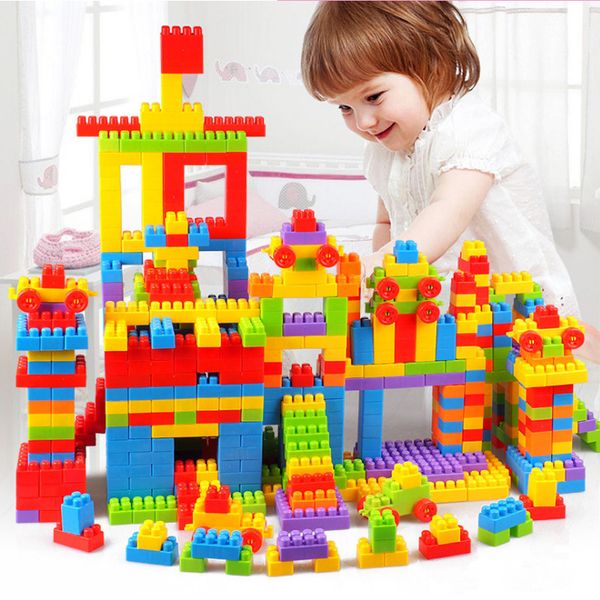 300pcs large particle building blocks diy bricks constructor toys for children early educational inserting assembled toys gifts
300pcs large particle building blocks diy bricks constructor toys for children early educational inserting assembled toys gifts
