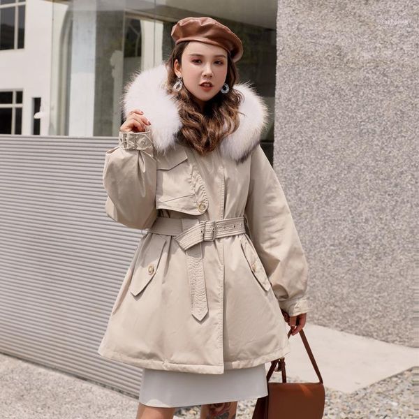women's down & parkas fashion jacket female winter woman fur collar korean style 2021 casacos feminino wpy12001, Black
women's down & parkas fashion jacket female winter woman fur collar korean style 2021 casacos feminino wpy12001, Black
