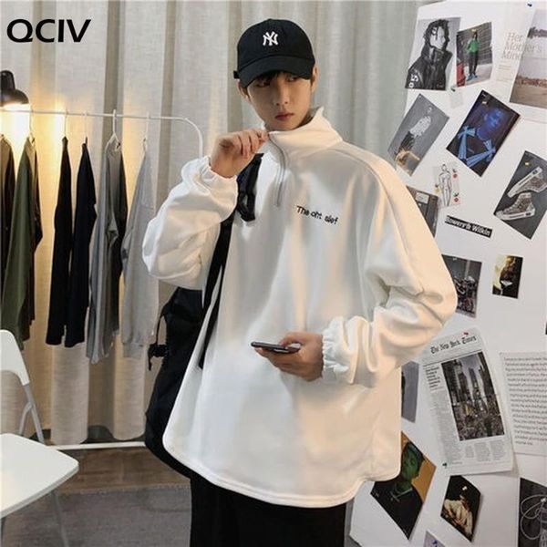 men's hoodies & sweatshirts men autumn turtleneck loose all-match chic couples casual harajuku letter-printed streetwear hip- fashion, Black
men's hoodies & sweatshirts men autumn turtleneck loose all-match chic couples casual harajuku letter-printed streetwear hip- fashion, Black