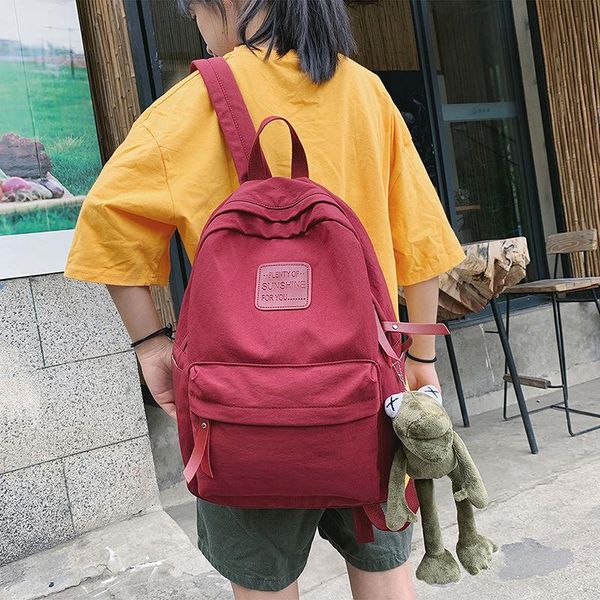 backpack 2021 female canvas travel women mochila feminina sac a dos back pack school bags for teenage girl rucksack
backpack 2021 female canvas travel women mochila feminina sac a dos back pack school bags for teenage girl rucksack