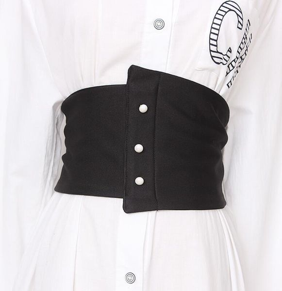 belts women's runway fashion black fabric zipper cummerbunds female dress corsets waistband decoration wide belt r1994, Black;brown
belts women's runway fashion black fabric zipper cummerbunds female dress corsets waistband decoration wide belt r1994, Black;brown