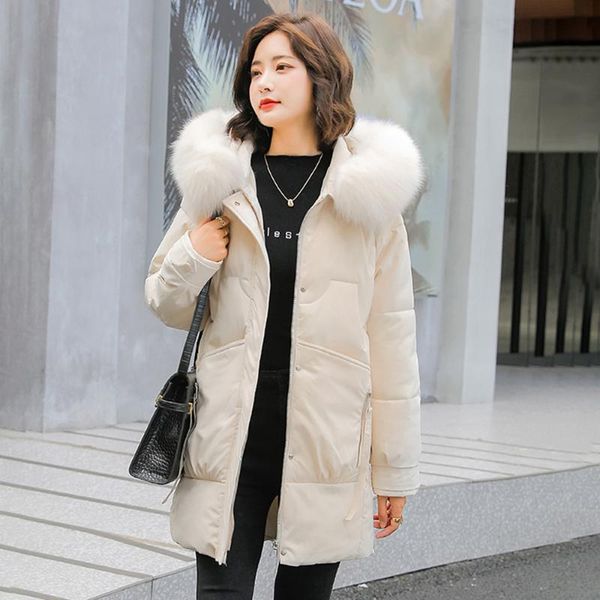 women's down & parkas cotton padded jacket 2021 womens mid-length solid color thicken warm fur collar long sleeve zipper casual, Black
women's down & parkas cotton padded jacket 2021 womens mid-length solid color thicken warm fur collar long sleeve zipper casual, Black
