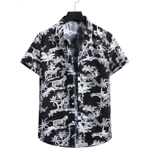 men's casual shirts shirtsummer short sleeve beach floral shirt hawaiian casual men's wear 6qrd, White;black
men's casual shirts shirtsummer short sleeve beach floral shirt hawaiian casual men's wear 6qrd, White;black