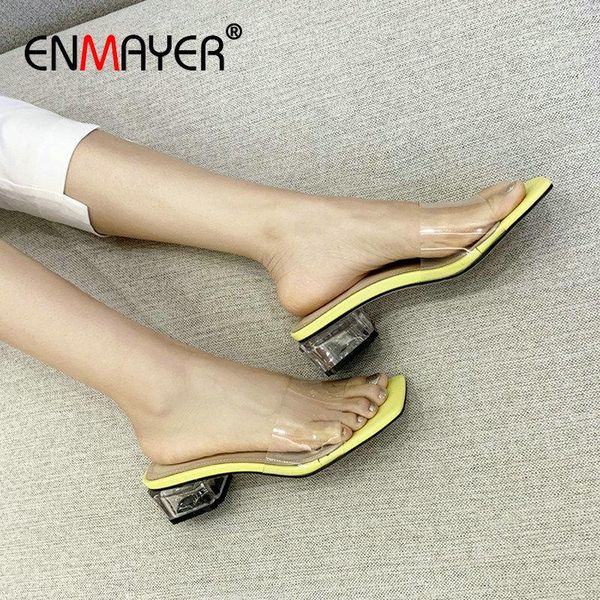 slippers enmayer women slides outside square med heel fashion solid plastic pu summer shallow shoes woman basic size 34-43, Black
slippers enmayer women slides outside square med heel fashion solid plastic pu summer shallow shoes woman basic size 34-43, Black