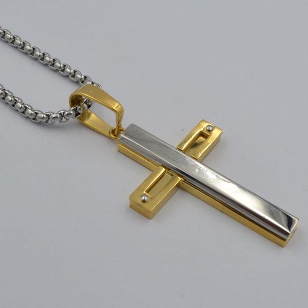 pendant necklaces sunnerlees stainless steel jesus christ cross necklace beads link chain silver color gold plated men sp122
pendant necklaces sunnerlees stainless steel jesus christ cross necklace beads link chain silver color gold plated men sp122