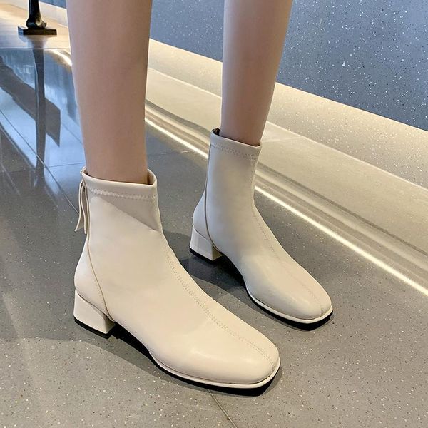 boots fashion morden winter women's solid ankle square 4cm heel zipper toe bootss, Black
boots fashion morden winter women's solid ankle square 4cm heel zipper toe bootss, Black