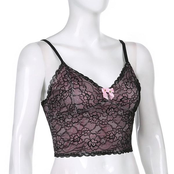 women's tanks & camis s l sweet lace goth corest women dark academia aesthetic vintage 90s kawaii clothes v neck bow cute crop, White
women's tanks & camis s l sweet lace goth corest women dark academia aesthetic vintage 90s kawaii clothes v neck bow cute crop, White