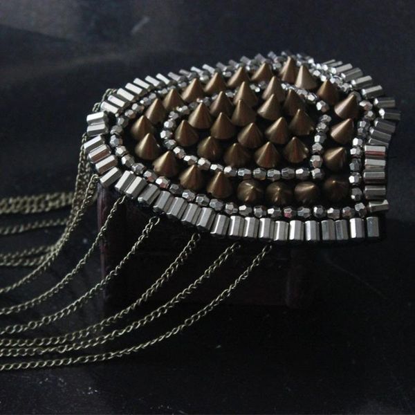 pins, brooches 1 pair tassel dangle vintage shoulder brooch mark epaulette board punk rivet metal epaulet stage performanceaccessories, Gray
pins, brooches 1 pair tassel dangle vintage shoulder brooch mark epaulette board punk rivet metal epaulet stage performanceaccessories, Gray
