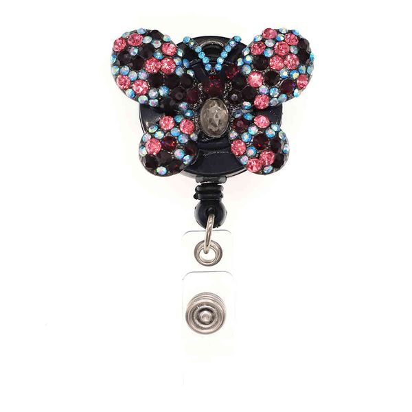 100pcs/lot lovely enamel butterfly nurse retractable reel pull id card badge holder belt clip hospital school, Gray
100pcs/lot lovely enamel butterfly nurse retractable reel pull id card badge holder belt clip hospital school, Gray
