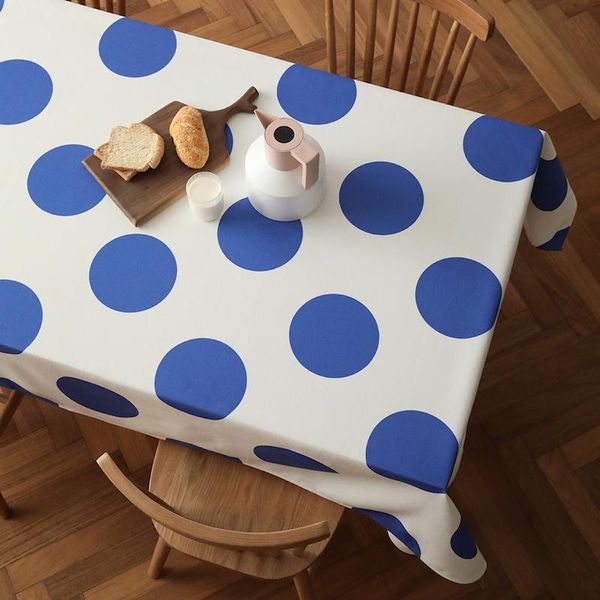 tablecloth holiday party table cover fabric simple classical blue dots art coffee store desk mat fresh home textile cloth
tablecloth holiday party table cover fabric simple classical blue dots art coffee store desk mat fresh home textile cloth