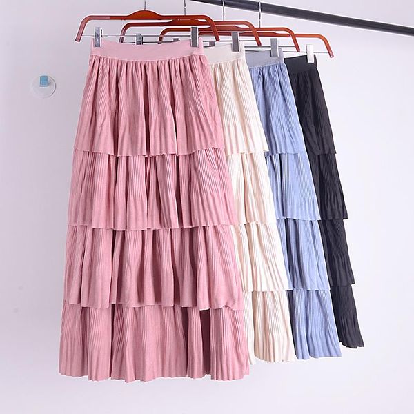 skirts korean style versatile high waist show thin deerskin velvet big swing medium length skirt women's, Black
skirts korean style versatile high waist show thin deerskin velvet big swing medium length skirt women's, Black