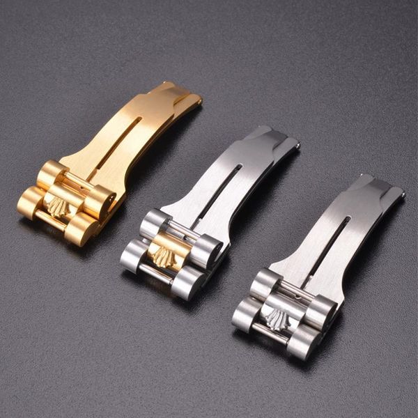 watch bands accessories men and women butterfly buckle is suitable for three beads all steel folding 16mm, Black;brown
watch bands accessories men and women butterfly buckle is suitable for three beads all steel folding 16mm, Black;brown
