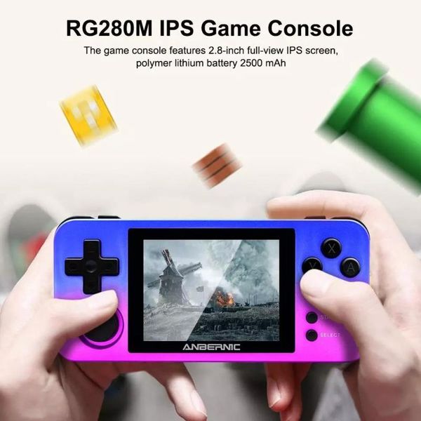 rg350m retro games aluminum shell video handheld game console 2500 rg280m ips open source system rg280 portable players
rg350m retro games aluminum shell video handheld game console 2500 rg280m ips open source system rg280 portable players