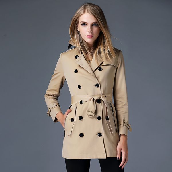 women's trench coats long classic windbreaker waterproof british high-end english style autumn winter gabadian solid color size coat a8, Tan;black
women's trench coats long classic windbreaker waterproof british high-end english style autumn winter gabadian solid color size coat a8, Tan;black