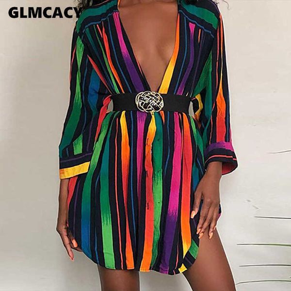 women casual color block rainbow turn down collar striped tropical night club holiday beach fashion shirt dresses 210702, Black;gray
women casual color block rainbow turn down collar striped tropical night club holiday beach fashion shirt dresses 210702, Black;gray