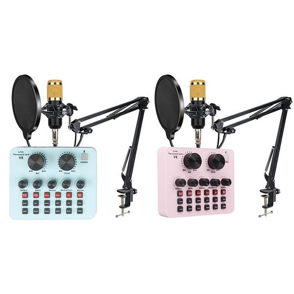 sound cards condenser microphone set with v8 live card suspension for recording and broadcasting
sound cards condenser microphone set with v8 live card suspension for recording and broadcasting