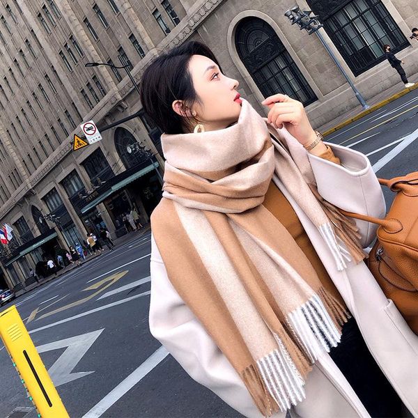 scarves good sale spring and autumn european american fashion warming scarf women's long thick shawl cashmere tassel, Blue;gray
scarves good sale spring and autumn european american fashion warming scarf women's long thick shawl cashmere tassel, Blue;gray