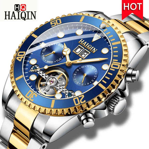 machines haiqni gentlemen watches men's luxury gold stainless steel waterproof fashion casual clock relogio masculino, Slivery;brown
machines haiqni gentlemen watches men's luxury gold stainless steel waterproof fashion casual clock relogio masculino, Slivery;brown