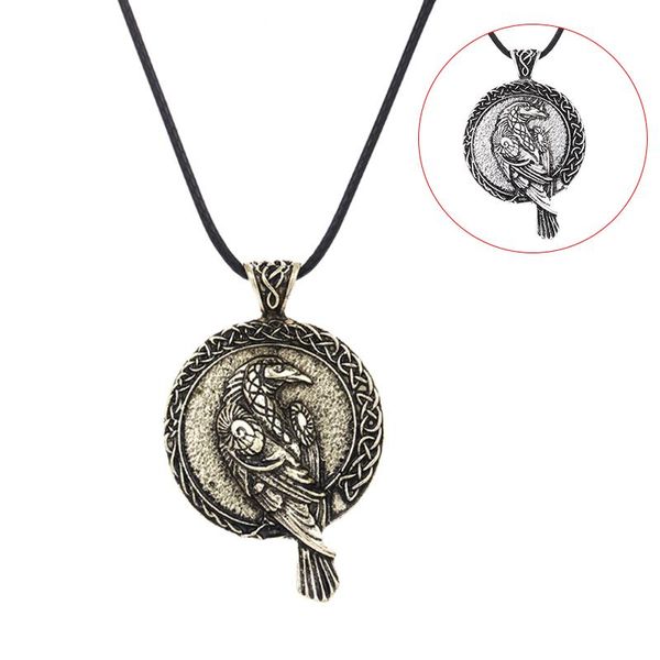 pendant necklaces 2colors nordic necklace viking raven black bird crow women men jewelry gift, Silver
pendant necklaces 2colors nordic necklace viking raven black bird crow women men jewelry gift, Silver