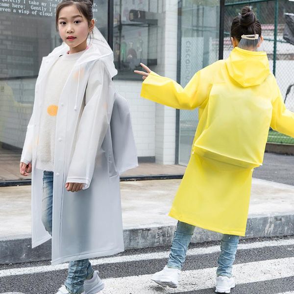 raincoats children's raincoat solid color boys' schoolbags one-piece poncho long trekking pupils thicken girls jacket
raincoats children's raincoat solid color boys' schoolbags one-piece poncho long trekking pupils thicken girls jacket
