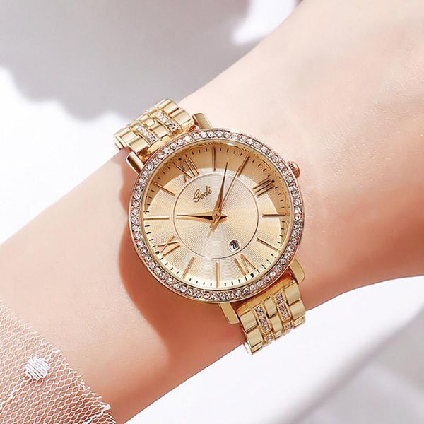 wristwatches fashion rose gold women watches roman numerals calendar stainless steel female wrist watch rhinestone diamond gift clock, Slivery;brown
wristwatches fashion rose gold women watches roman numerals calendar stainless steel female wrist watch rhinestone diamond gift clock, Slivery;brown