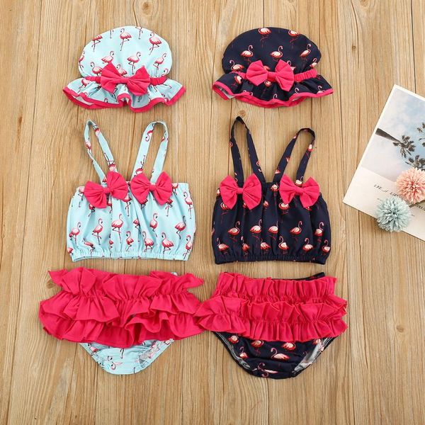 clothing sets 0-24m summer born baby girl swimsuit 3pcs flamingo print bow crop triangle ruffle shorts+hat cute holiday beachwear, White
clothing sets 0-24m summer born baby girl swimsuit 3pcs flamingo print bow crop triangle ruffle shorts+hat cute holiday beachwear, White
