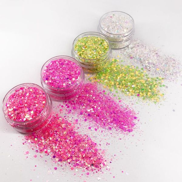 nail glitter 1 bottle holographic art decor chunky mermaid sequins designs makeup manicure nails accesorios uñas, Silver;gold
nail glitter 1 bottle holographic art decor chunky mermaid sequins designs makeup manicure nails accesorios uñas, Silver;gold