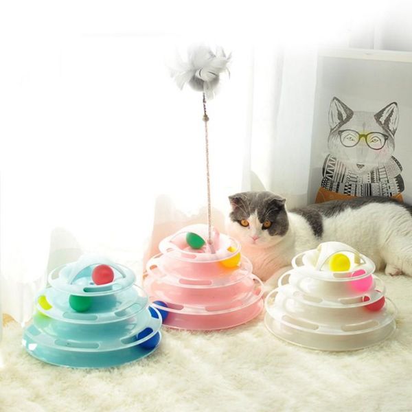 cat toys pet interactive training 4-layer tease disc turntable amusement plate with balls for kittens
cat toys pet interactive training 4-layer tease disc turntable amusement plate with balls for kittens