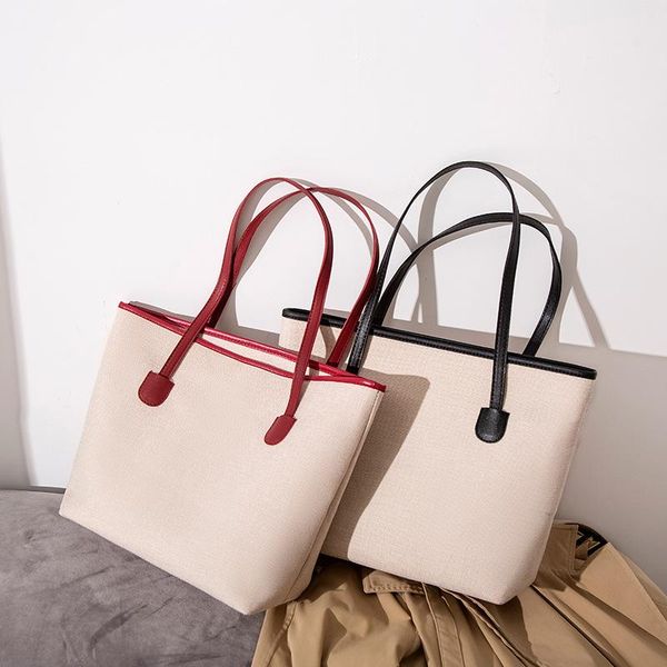 duffel bags women's handbag large capacity simple tote bag leisure shopping literature and art shoulder
duffel bags women's handbag large capacity simple tote bag leisure shopping literature and art shoulder