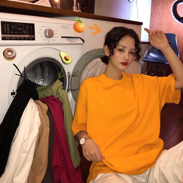 women's t-shirt fannic oversize korean hipster white t shirt 7 solid color basic t-shirts women casual harajuku summer long
women's t-shirt fannic oversize korean hipster white t shirt 7 solid color basic t-shirts women casual harajuku summer long