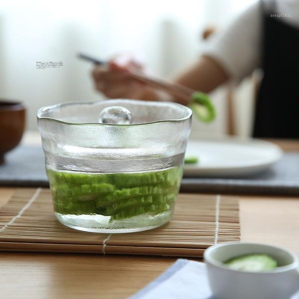 storage bottles & jars creative japanese kimchi jar thickened glass with lid eco-friendly lead-pickle tank home kitchen containers
storage bottles & jars creative japanese kimchi jar thickened glass with lid eco-friendly lead-pickle tank home kitchen containers