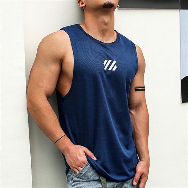 running jerseys mens fashion fitness gyms tank men sleeveless shirt male mesh breathable sports vest undershirt, Black;blue
running jerseys mens fashion fitness gyms tank men sleeveless shirt male mesh breathable sports vest undershirt, Black;blue