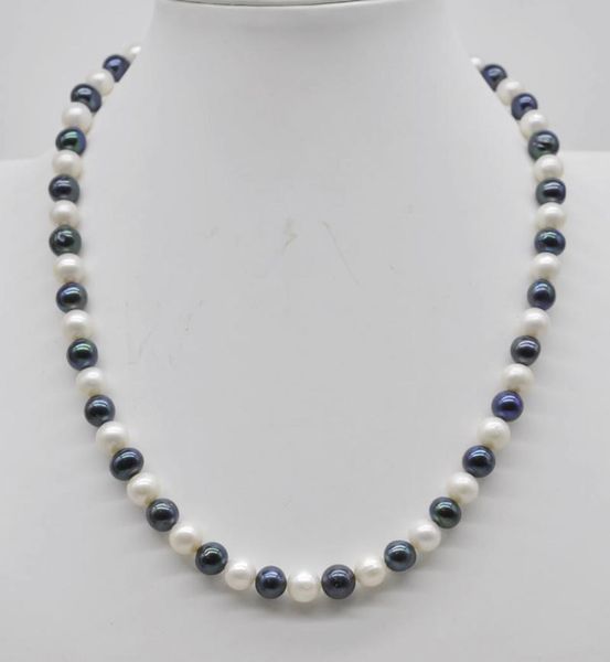 chokers habitoo classic 8-9mm 18inch natural white black freshwater pearl mix choker necklace for women fashion jewelry multiple clasps, Golden;silver
chokers habitoo classic 8-9mm 18inch natural white black freshwater pearl mix choker necklace for women fashion jewelry multiple clasps, Golden;silver