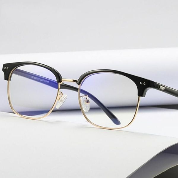 fashion sunglasses frames trend reading glasses women men blue light blocking half frame computer anti rays optical eyewear, Black
fashion sunglasses frames trend reading glasses women men blue light blocking half frame computer anti rays optical eyewear, Black