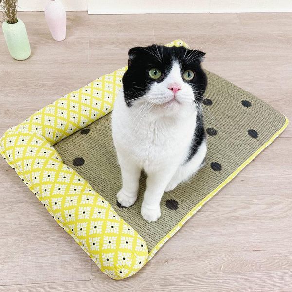 cat beds & furniture rush mat nest cool pet accessories summer indoor 
cat beds & furniture rush mat nest cool pet accessories summer indoor