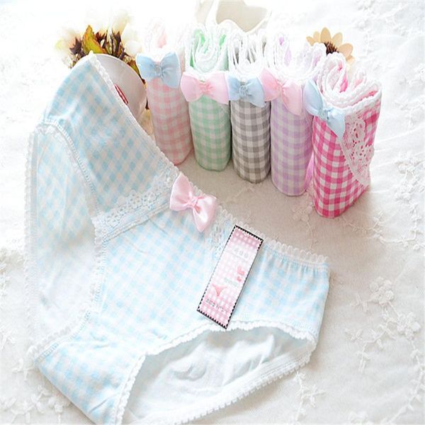 100% cotton ladies bow plaid cute underwear, low waist lace underwear tl209 women's panties, Black;pink
100% cotton ladies bow plaid cute underwear, low waist lace underwear tl209 women's panties, Black;pink