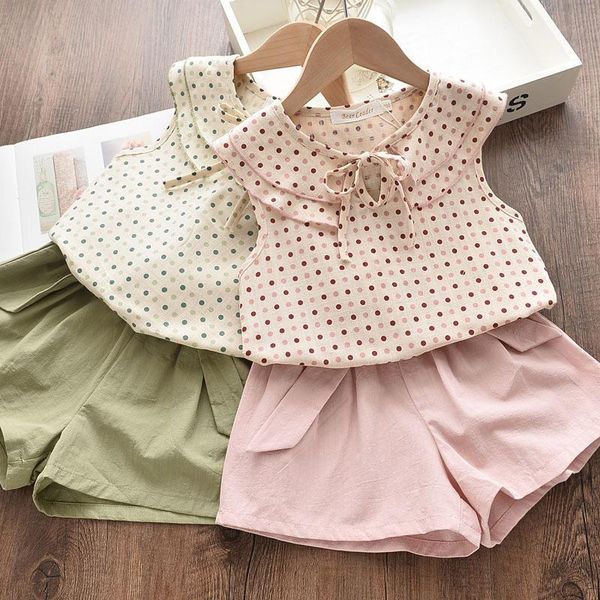clothing sets summer girl sleeveless cotton dot lace pullover korean version 2021 pink lovely casual rural pants suit two-piece ntz00116, White
clothing sets summer girl sleeveless cotton dot lace pullover korean version 2021 pink lovely casual rural pants suit two-piece ntz00116, White