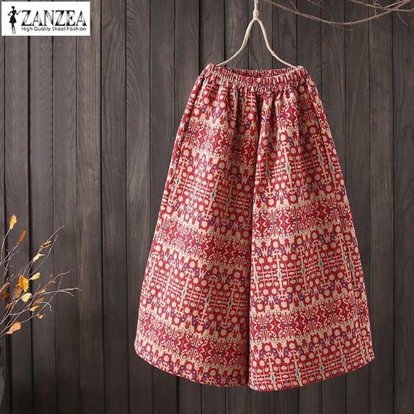 women's pants & capris zanzea 2021 wide leg trousers women casual elastic waist vintage print linen female summer pantalon femme oversi, Black;white
women's pants & capris zanzea 2021 wide leg trousers women casual elastic waist vintage print linen female summer pantalon femme oversi, Black;white