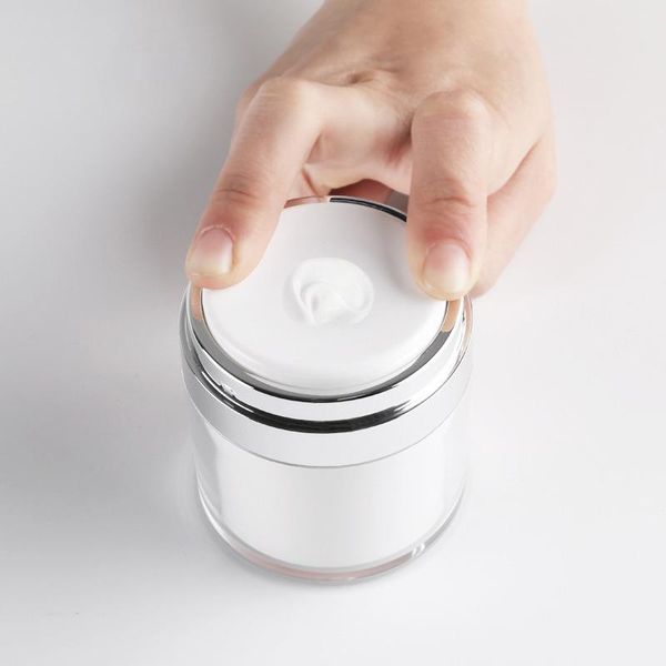 packing bottles 15g 30g 50g 12pcs/lot empty acrylic cream jars cans pot press style vacuum bottle sample vials airless cosmetic containe
packing bottles 15g 30g 50g 12pcs/lot empty acrylic cream jars cans pot press style vacuum bottle sample vials airless cosmetic containe