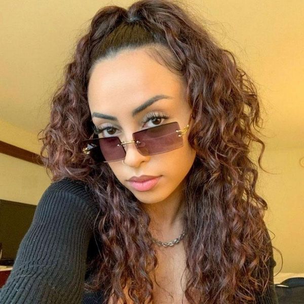 sunglasses vintage fashion women rimless gradient sun glasses shades cutting lens ladies rectangle frameless eyeglasses, White;black
sunglasses vintage fashion women rimless gradient sun glasses shades cutting lens ladies rectangle frameless eyeglasses, White;black