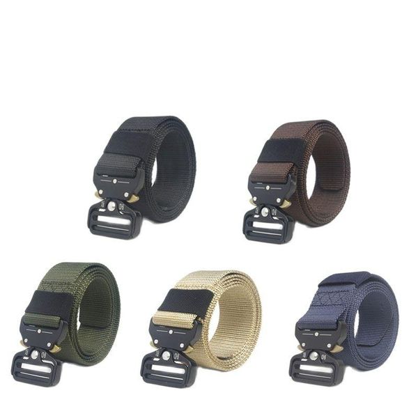 waist support outdoor belt men's quick release buckle imitation nylon canvas tactical, Black;gray
waist support outdoor belt men's quick release buckle imitation nylon canvas tactical, Black;gray