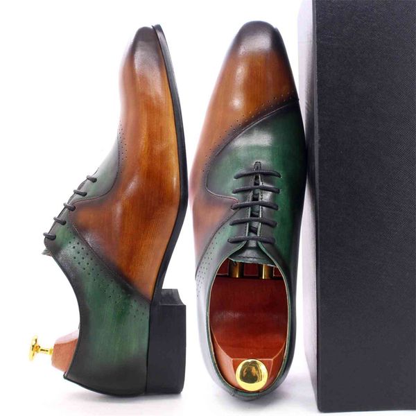 dress shoes luxury brand italian cow leather mens fashion lace-up brown green wedding office formal oxford for men 0slf, Black
dress shoes luxury brand italian cow leather mens fashion lace-up brown green wedding office formal oxford for men 0slf, Black