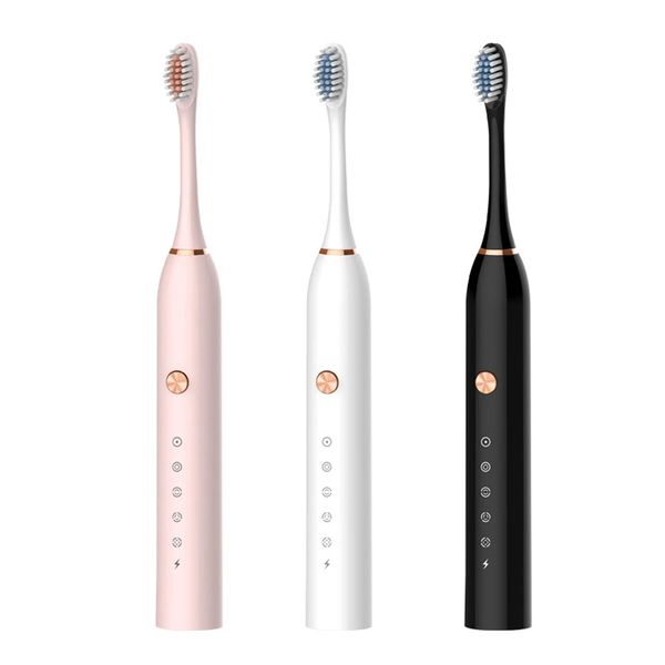 5 gears ultrasonic sonic electric toothbrush usb rechargeable whitening toothbrush - black
5 gears ultrasonic sonic electric toothbrush usb rechargeable whitening toothbrush - black