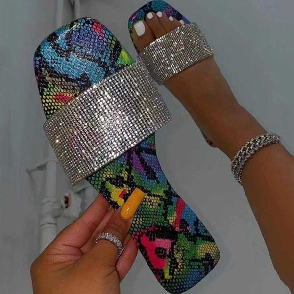 slippers snake print flat female outside flip flops beach women slides with rhinestone colorful, Black
slippers snake print flat female outside flip flops beach women slides with rhinestone colorful, Black