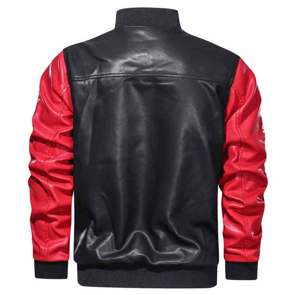 men's jackets men casual locomotive stitching wool leather jacket fashion retro warm, Black;brown
men's jackets men casual locomotive stitching wool leather jacket fashion retro warm, Black;brown