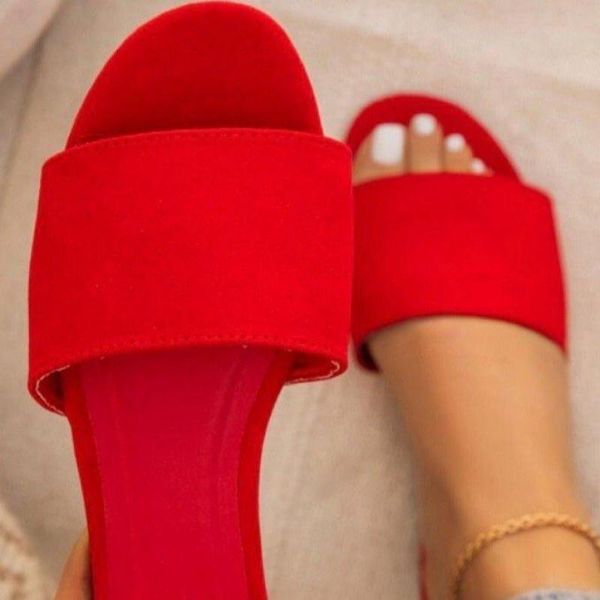 slippers 2021 summer women's shoes flat solid color outdoor beach fashion open toe plus size 43, Black 
slippers 2021 summer women's shoes flat solid color outdoor beach fashion open toe plus size 43, Black