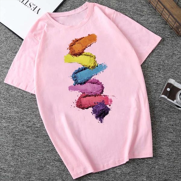 zogankin 3d finger nail paint womens t shirt color printed summer pink female tee ladies clothes, White
zogankin 3d finger nail paint womens t shirt color printed summer pink female tee ladies clothes, White