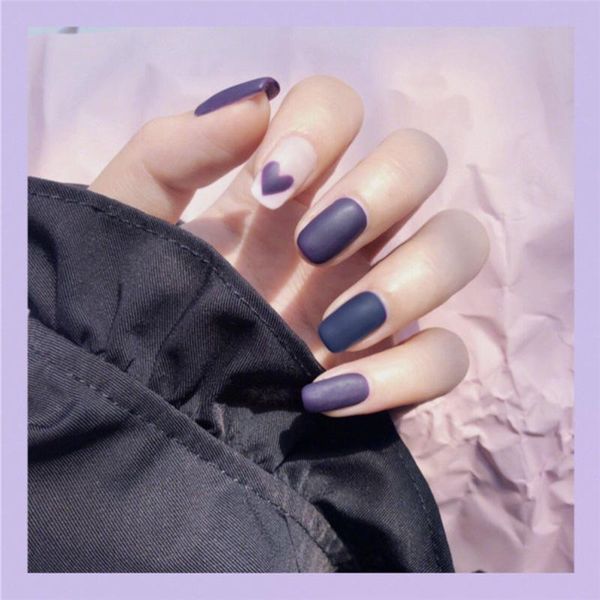 false nails 24pcs fashionable blue purple mid-length square head manicure patch heart pattern decorate full cover fake art tools, Red;gold
false nails 24pcs fashionable blue purple mid-length square head manicure patch heart pattern decorate full cover fake art tools, Red;gold