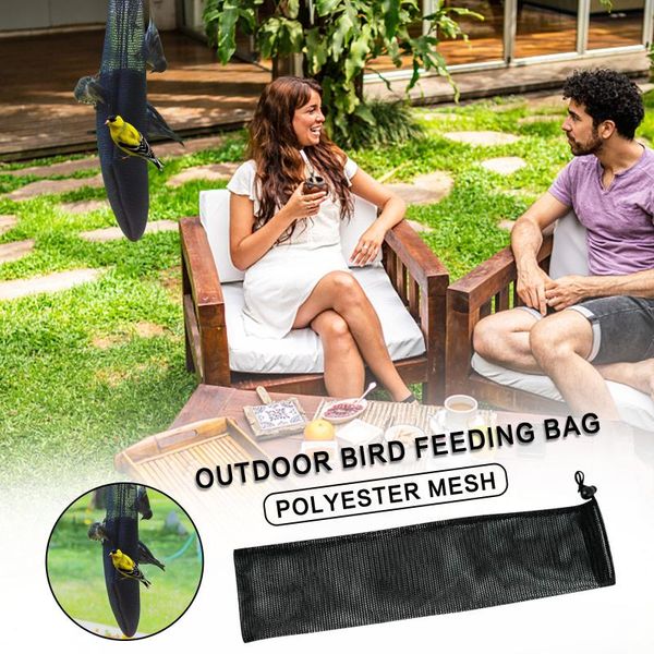 bird feeders outdoor feeder bag polyester encryption net hanging suction tools party favor 
bird feeders outdoor feeder bag polyester encryption net hanging suction tools party favor