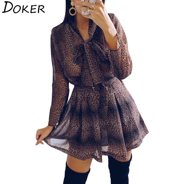 spring summer new chiffon leopard dress women clothes fashion high waist loose long sleeve dress party mini dresses 210423, Black;gray
spring summer new chiffon leopard dress women clothes fashion high waist loose long sleeve dress party mini dresses 210423, Black;gray